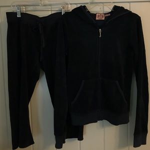 Juicy Tracksuit navy Set